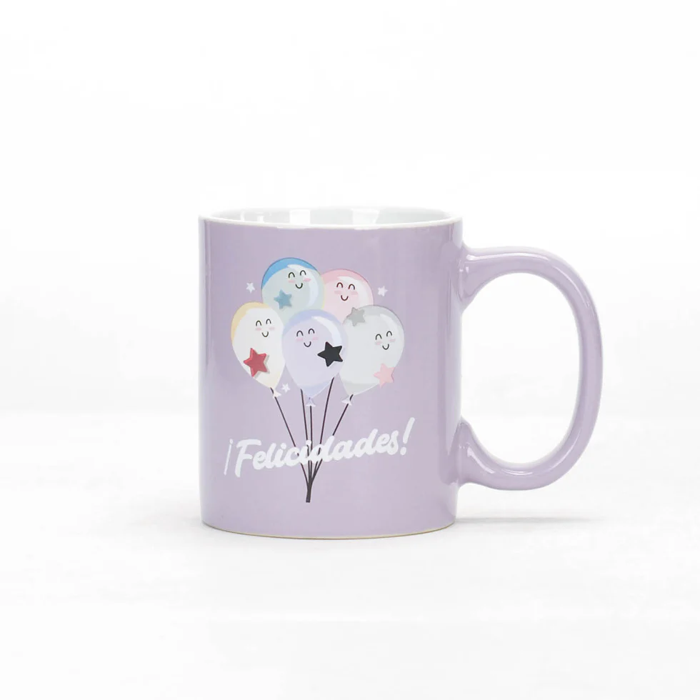 Taza 12 OZ Colección Comparte Felicidades