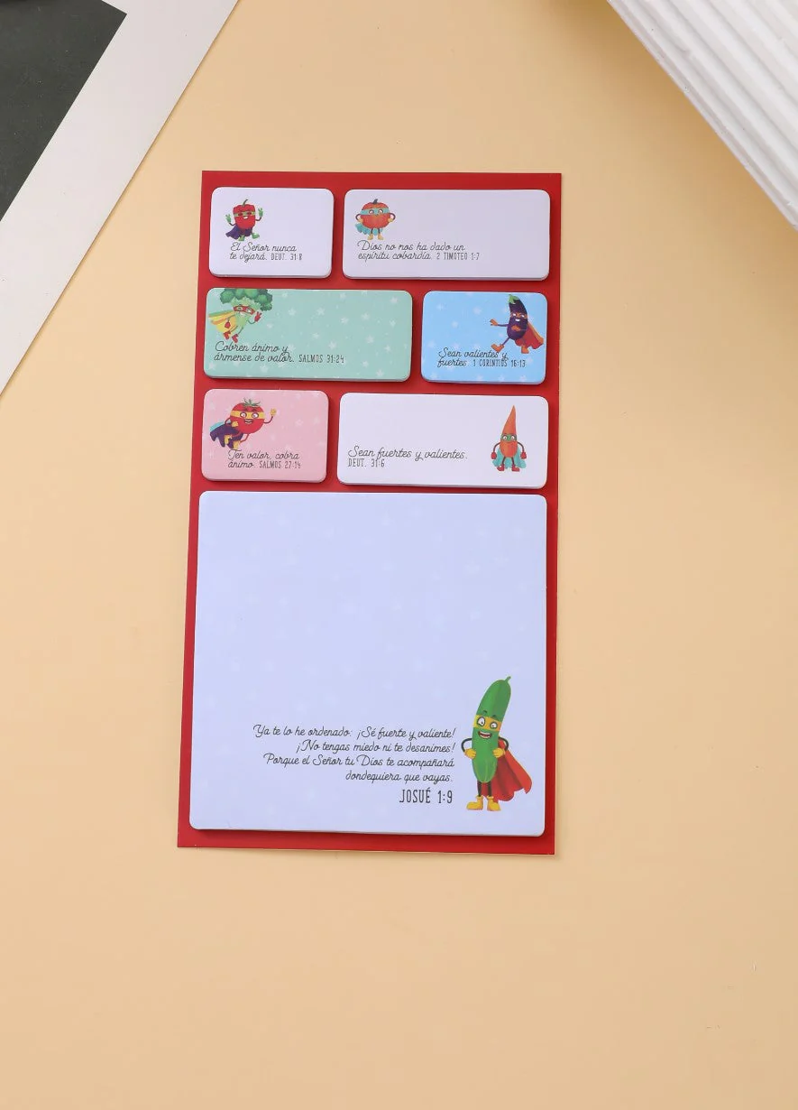 Pack Sticky Notes Valientes