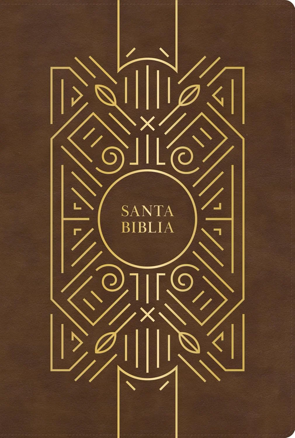 Biblia RVR 1960 de Estudio de Credos y Confesiones Café Símil Piel con Índice