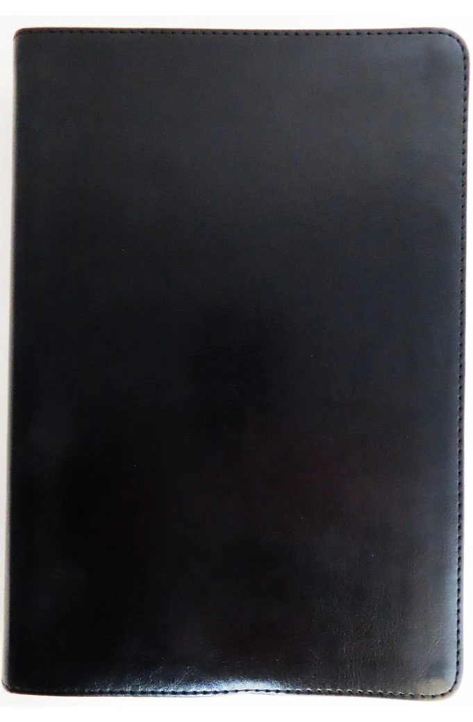 Biblia RVR 1960 de Estudio Arco Iris Multicolor Símil Piel Negro con Índice