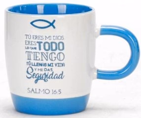 Taza 10 Oz Colección Elemental Tú eres Mi Dios