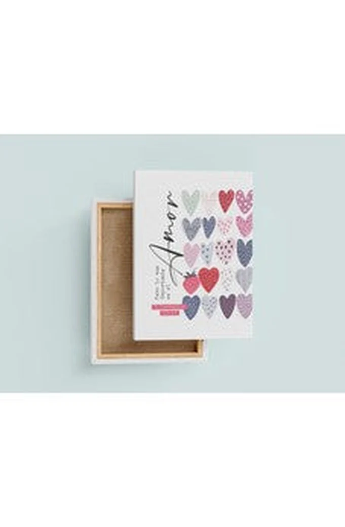 Mini Canvas (5X7): Amor