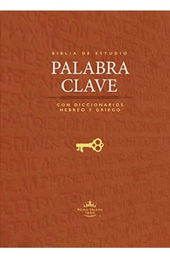 Biblia RVR 1960 de Estudio Palabra Clave Tapa Dura Marrón