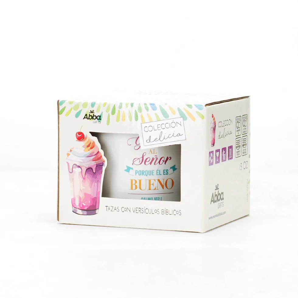 Taza 13 OZ Colección Delicia  Dad Gracias