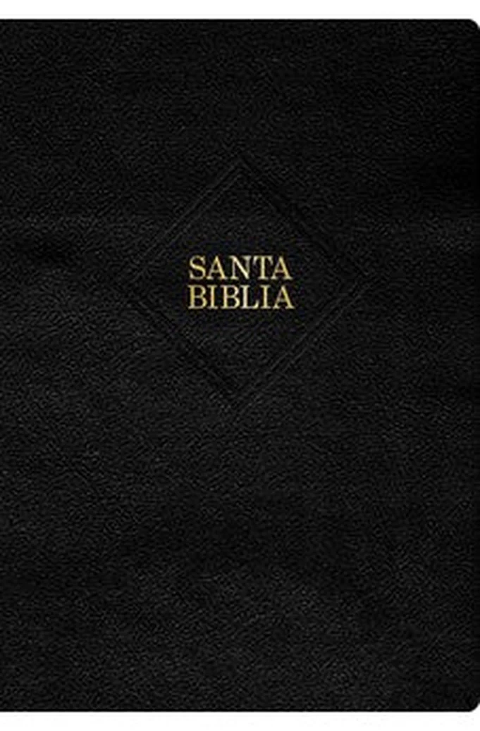 Biblia RVR 1960 Súper Gigante Negro Piel