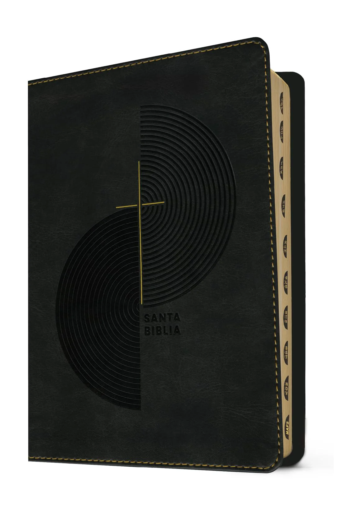 Biblia NTV Compacta Letra Gigante con Filament Símil Piel Gris Índice Letra Roja