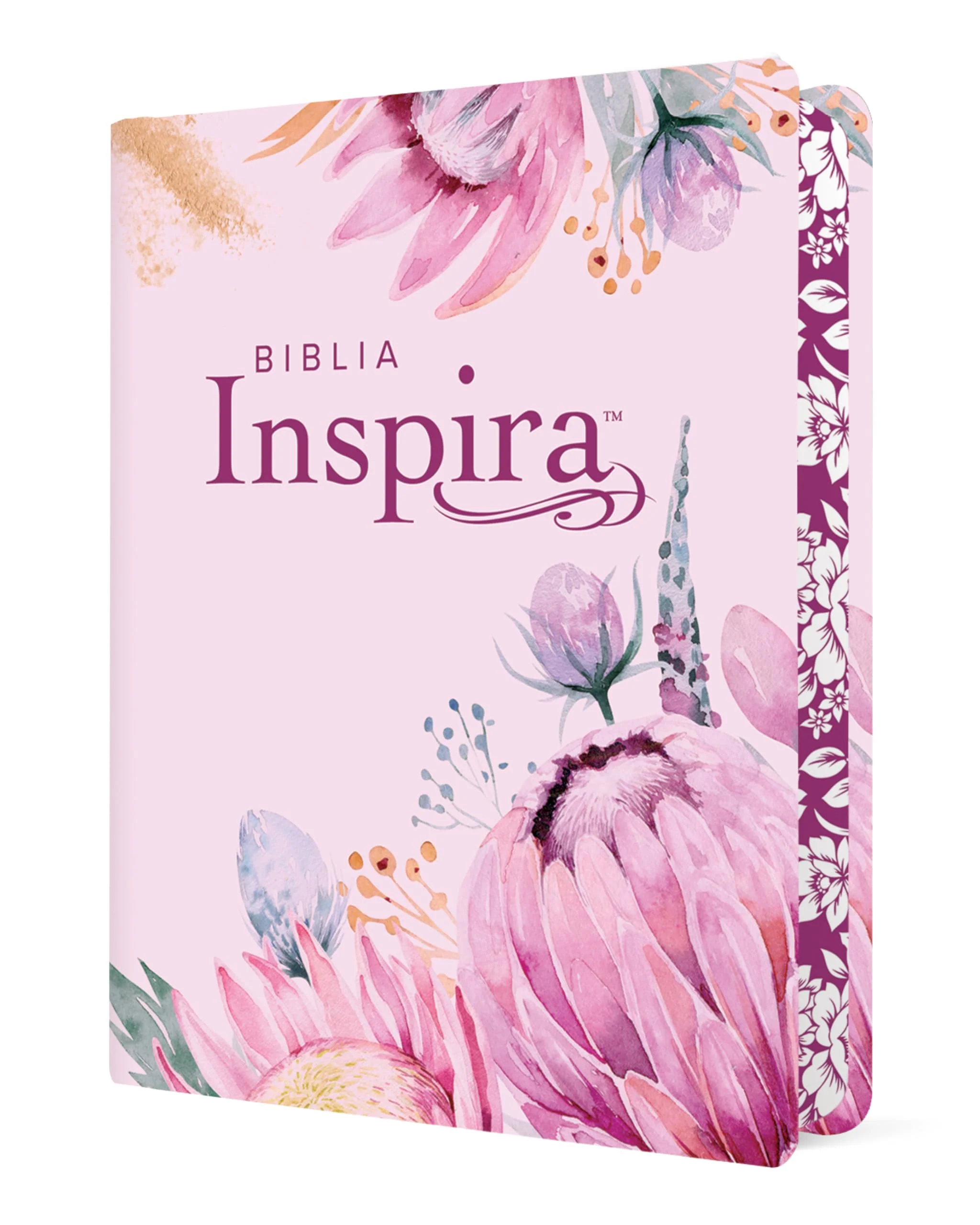 Biblia NTV Inspira Letra Grande con Filament Símil Piel Primaveral