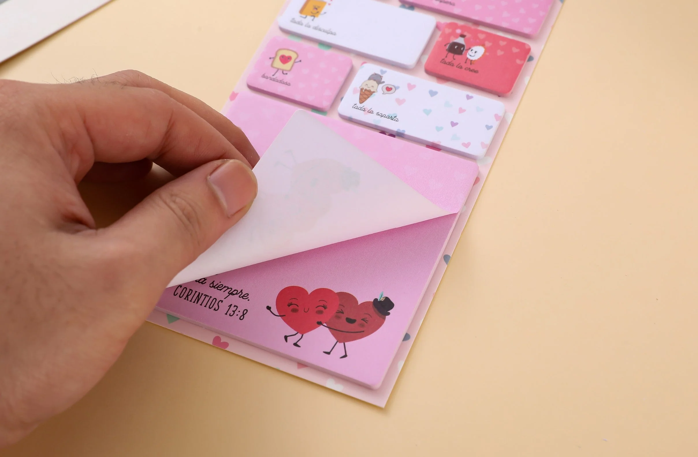 Pack Sticky Notes Amor