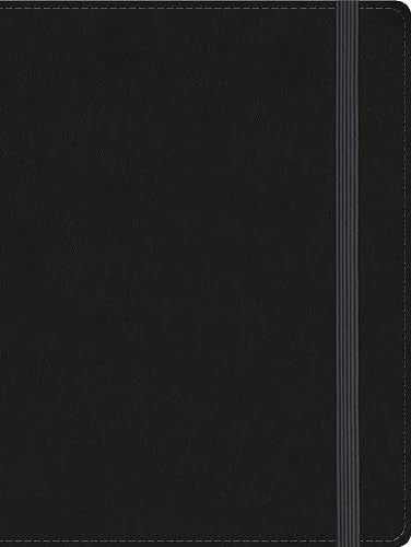 Biblia RVR 1960 de Apuntes Tamaño Manual Negro Tapa Dura