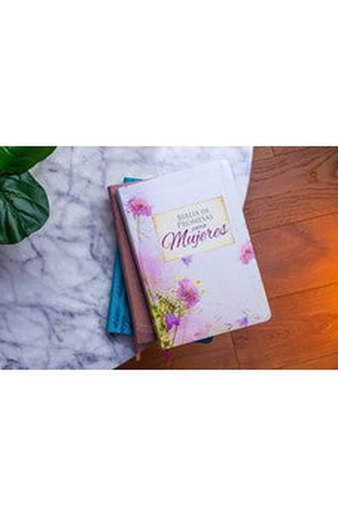 Biblia RVR 1960 de Promesas Letra Gigante Floral con Índice