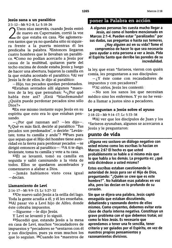 Biblia NVI de Estudio de la Vida Diaria Piel Negro