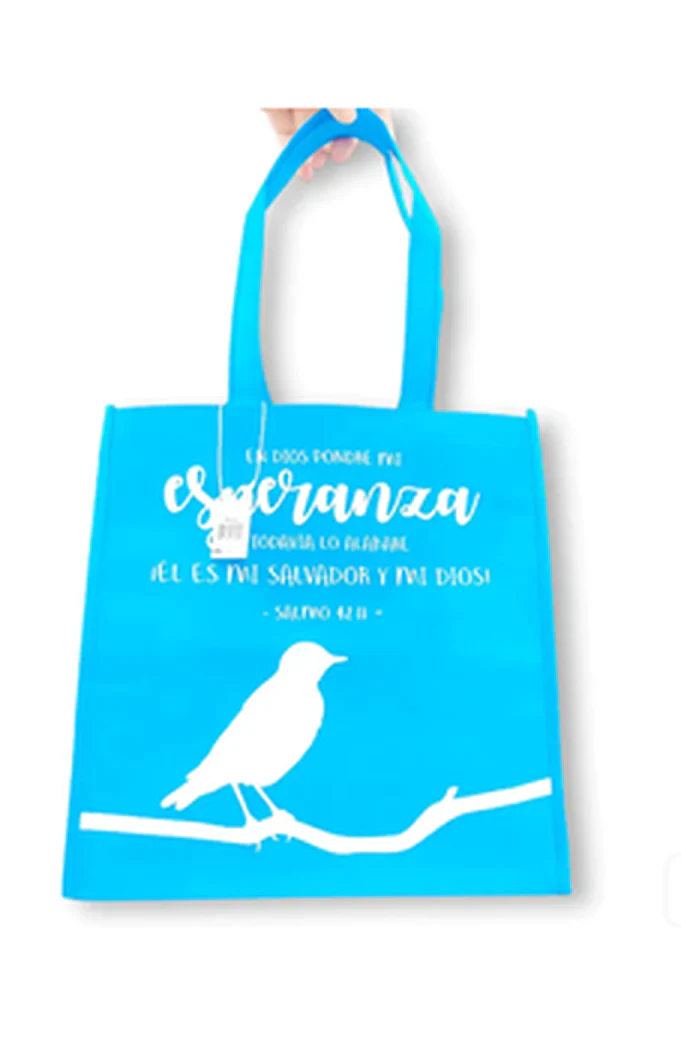 Bolsa Tote Bag Azul Esperanza