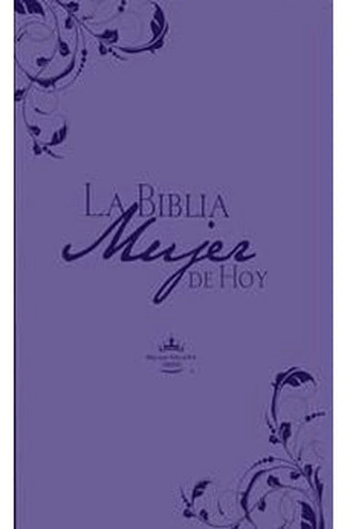 Biblia RVR 1960 Mujer de Hoy Símil Piel Púrpura