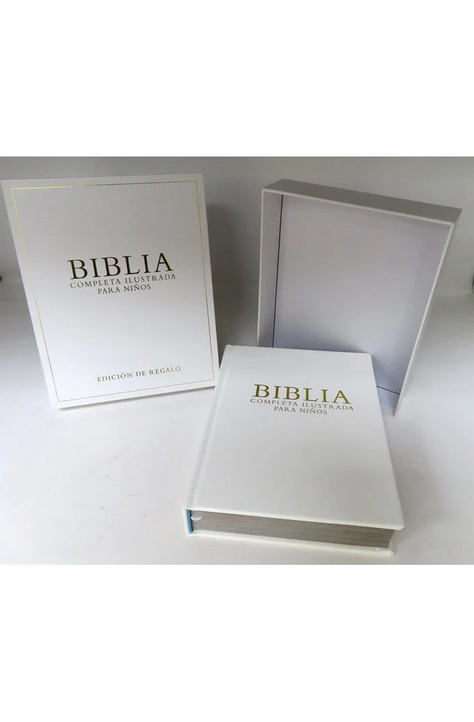 Biblia Completa Ilustrada para Niños: Edición de Regalo