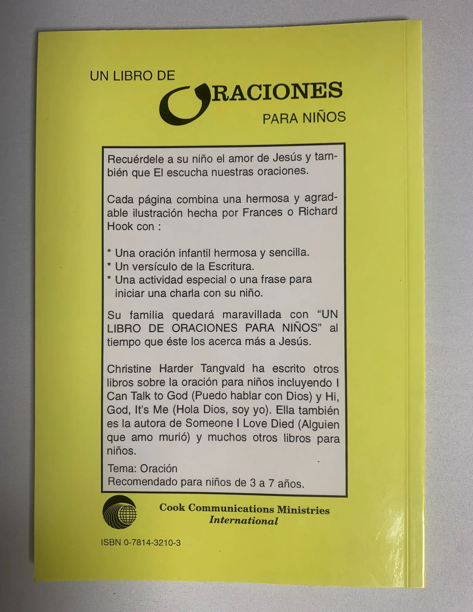 Un Libro de Oraciones para Niños