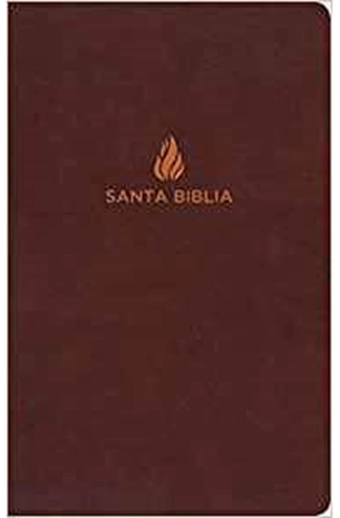 Biblia NVI Ultrafina Marrón Piel con Índice