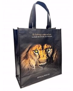 Bolsa Tote Bag Grande A Todo Color León de Judá