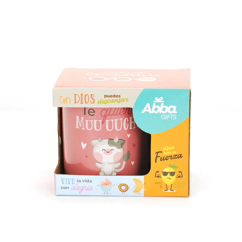 Taza 12 OZ Colección Comparte Te quiero