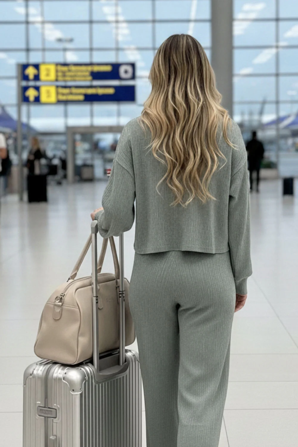 Top manga larga textura