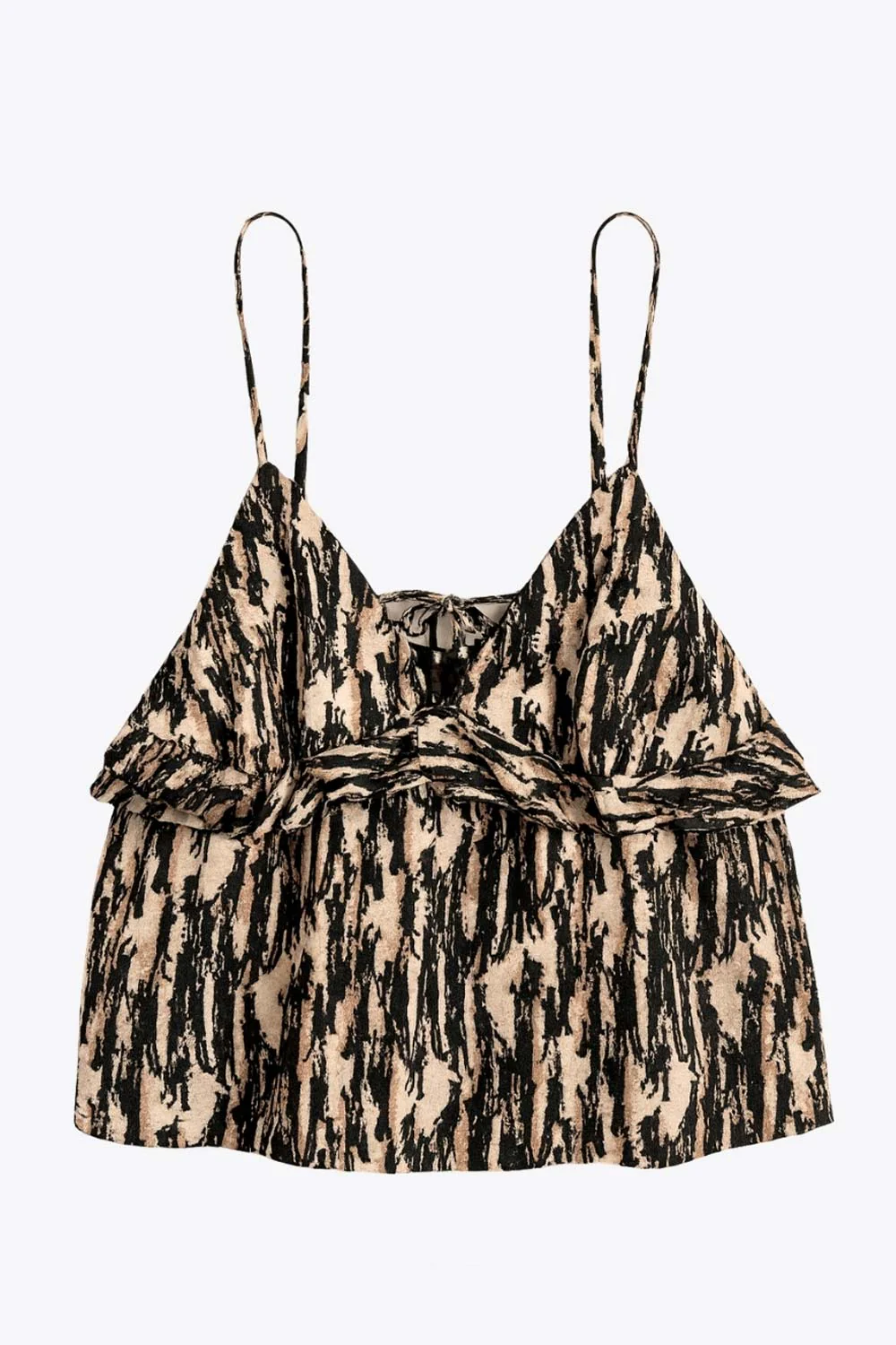 Top halter estampado