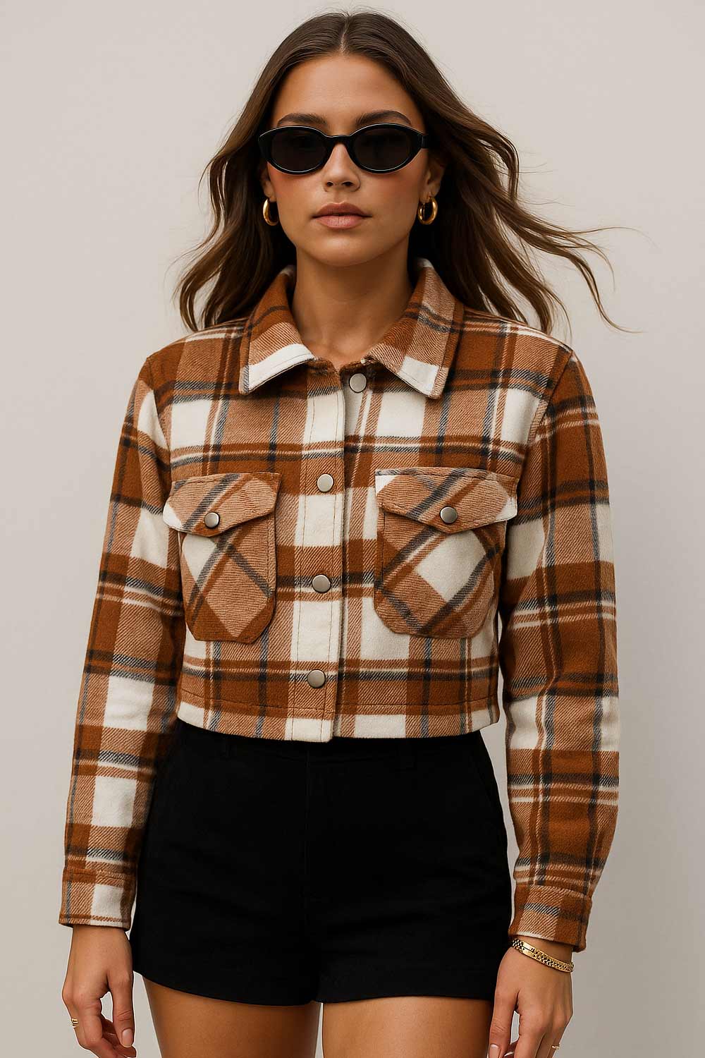 Chamarra corta Fierce