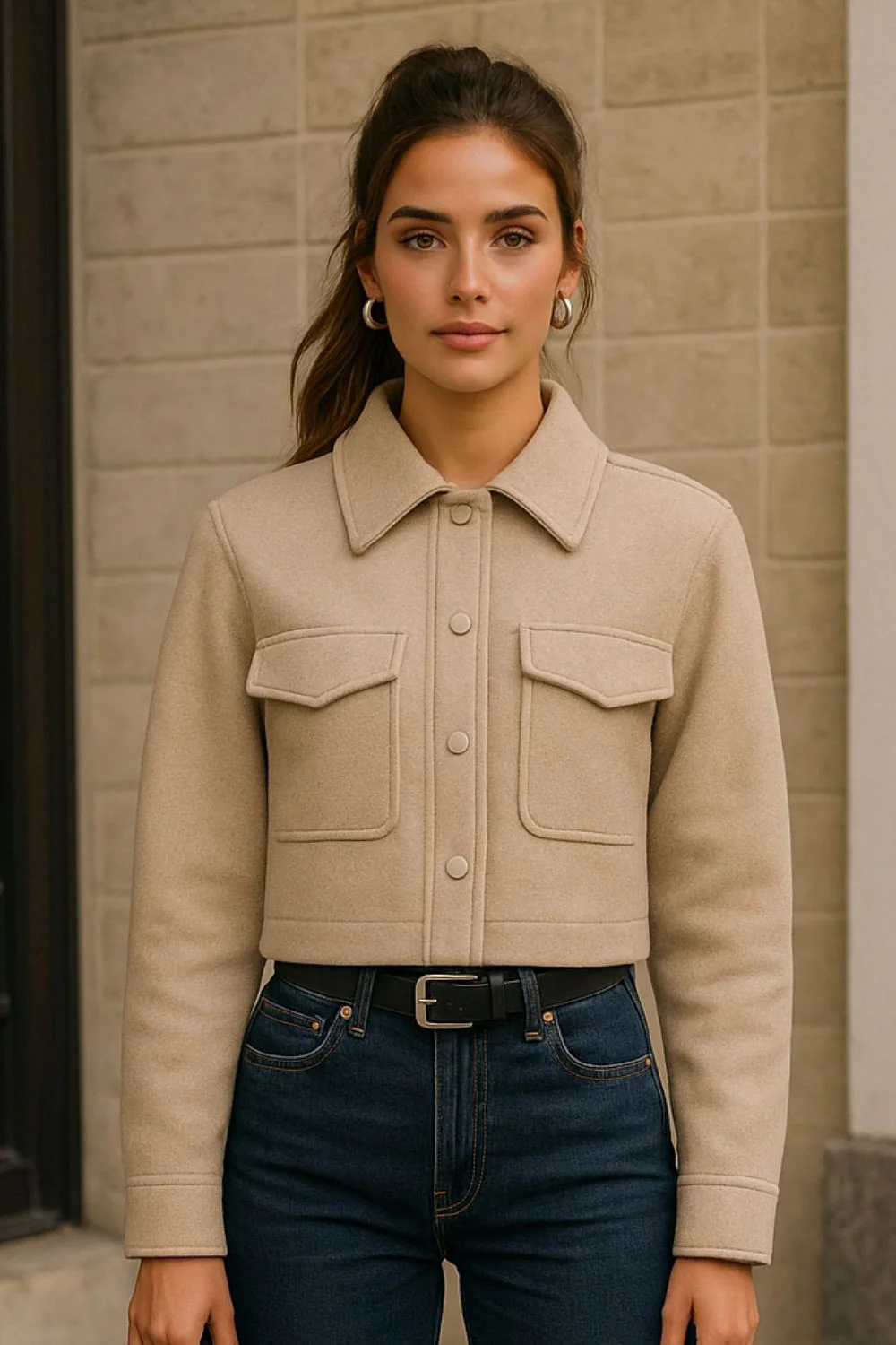 Chamarra corta Mooni