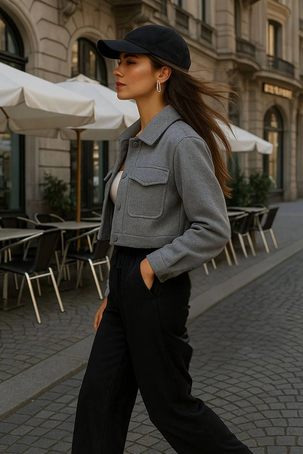 Chamarra corta Mooni