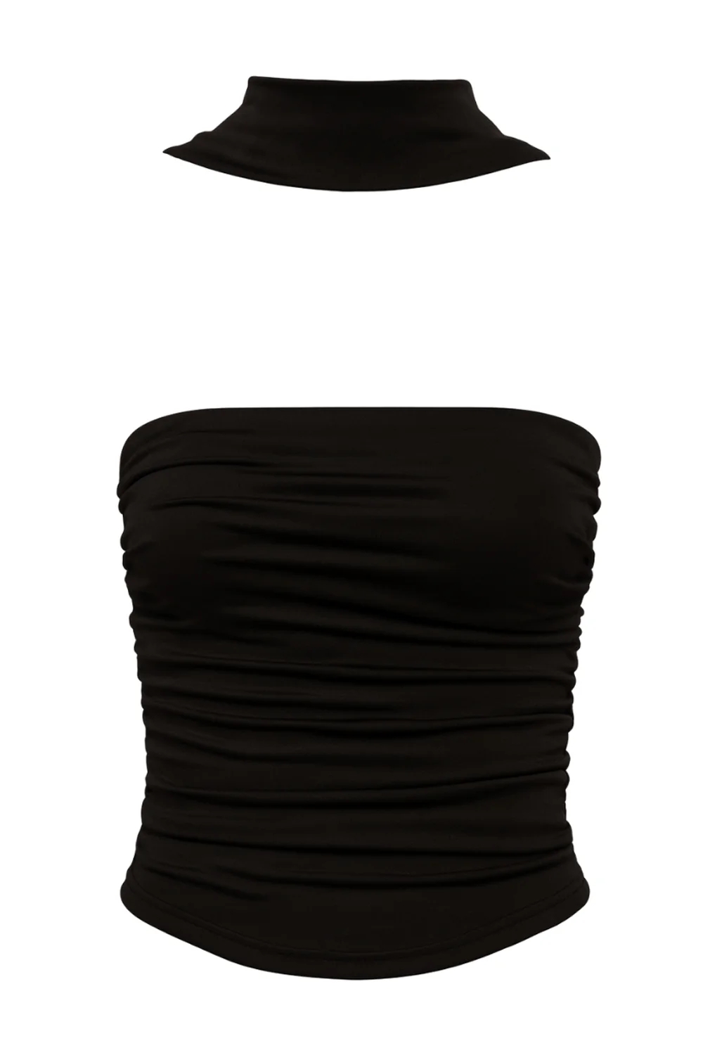 Top tubo Rebel Girl con pañuelo