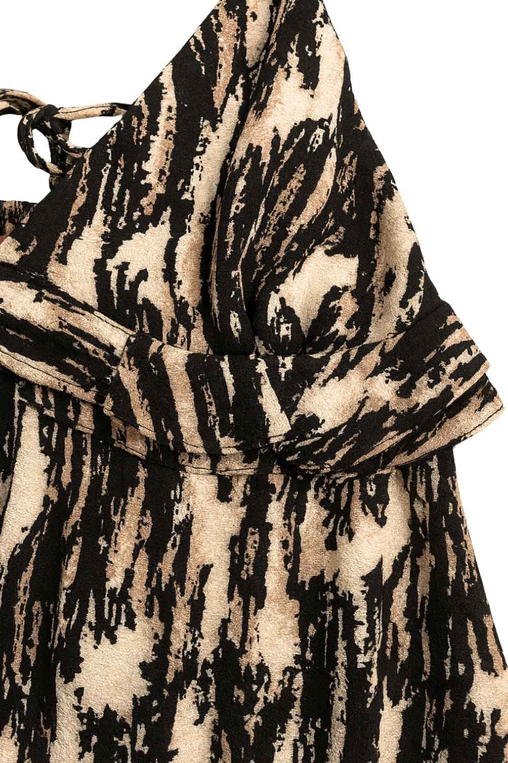 Top halter estampado