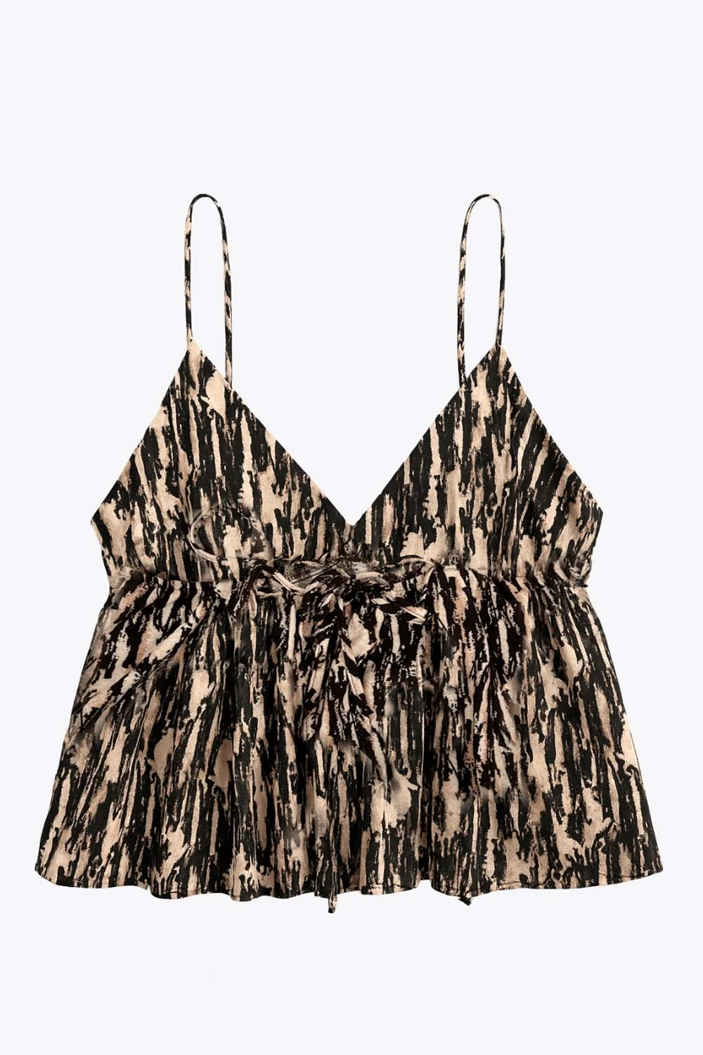 Top halter estampado