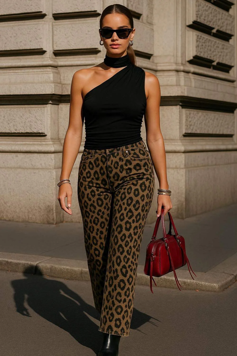 Top Flirtini con choker