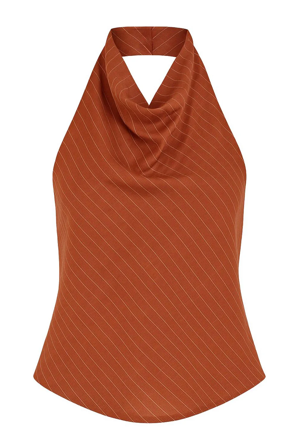 Blusa Ember halter de rayas