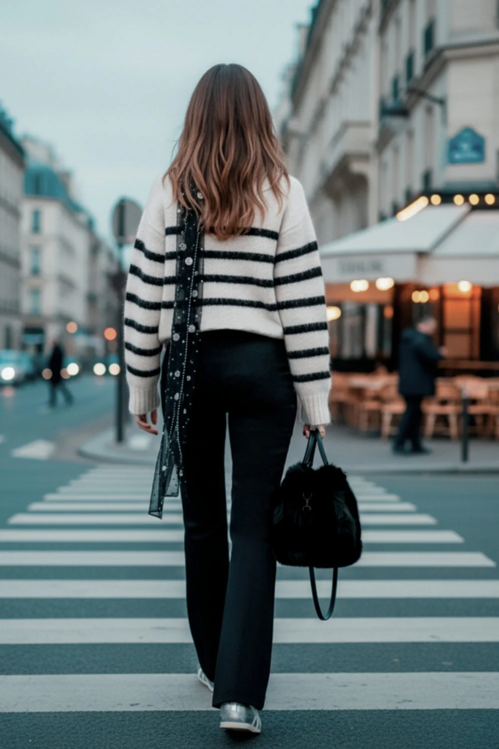 Legging flare cintura elástica