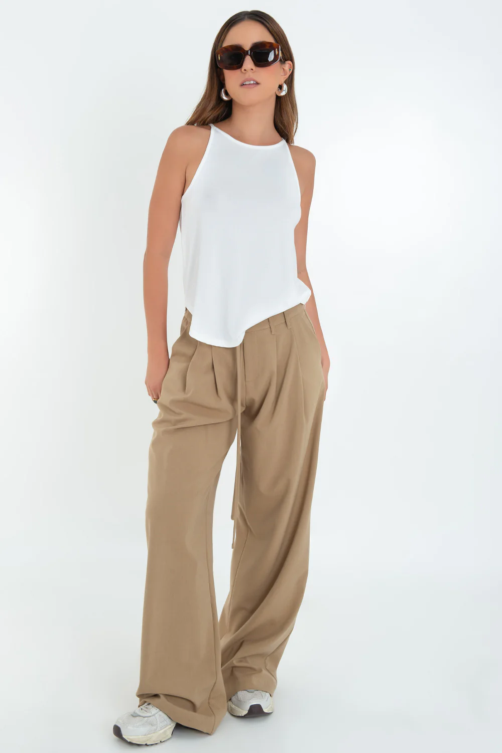 Top halter con tirantes