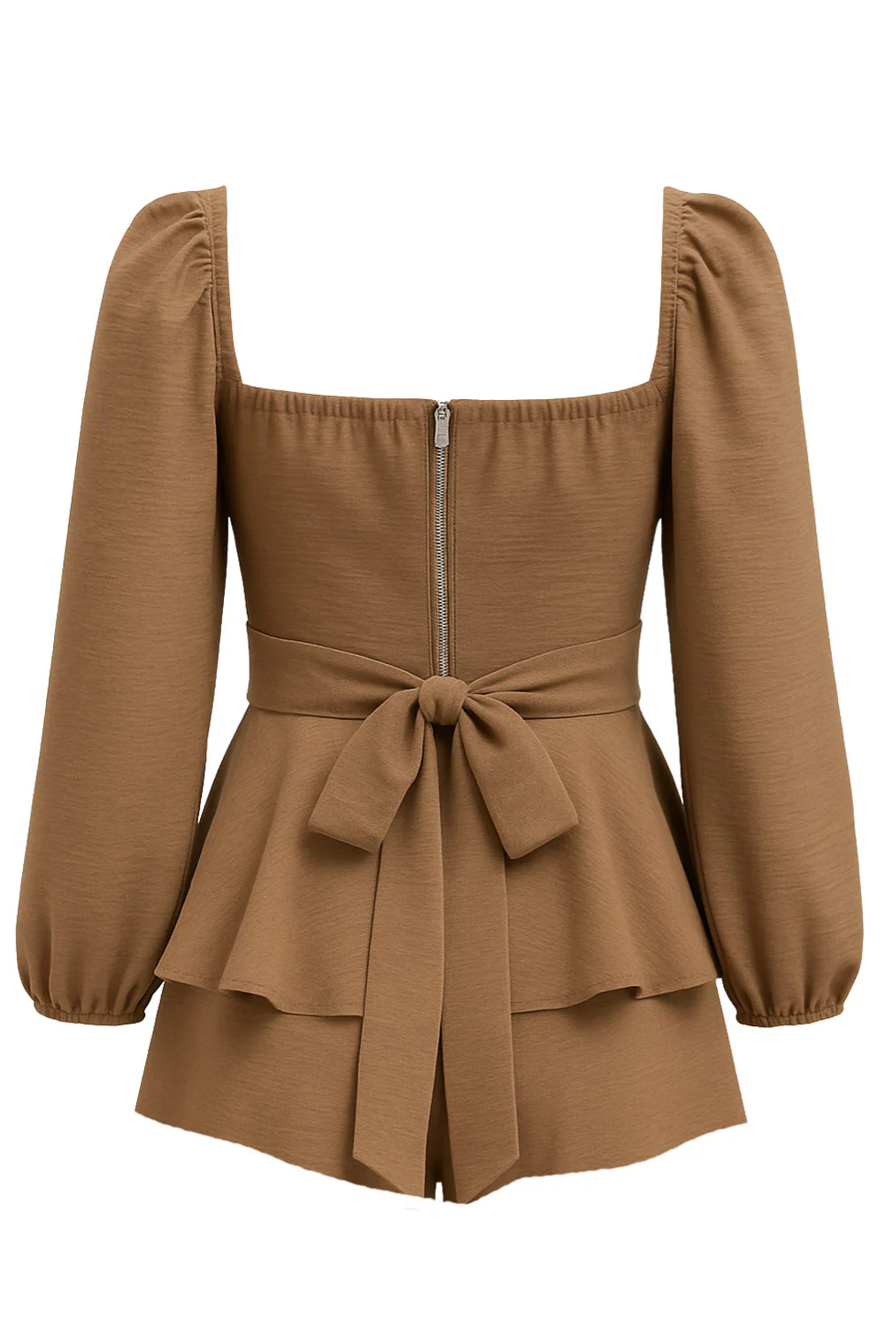 Playsuit Tana de escote plisado olanes