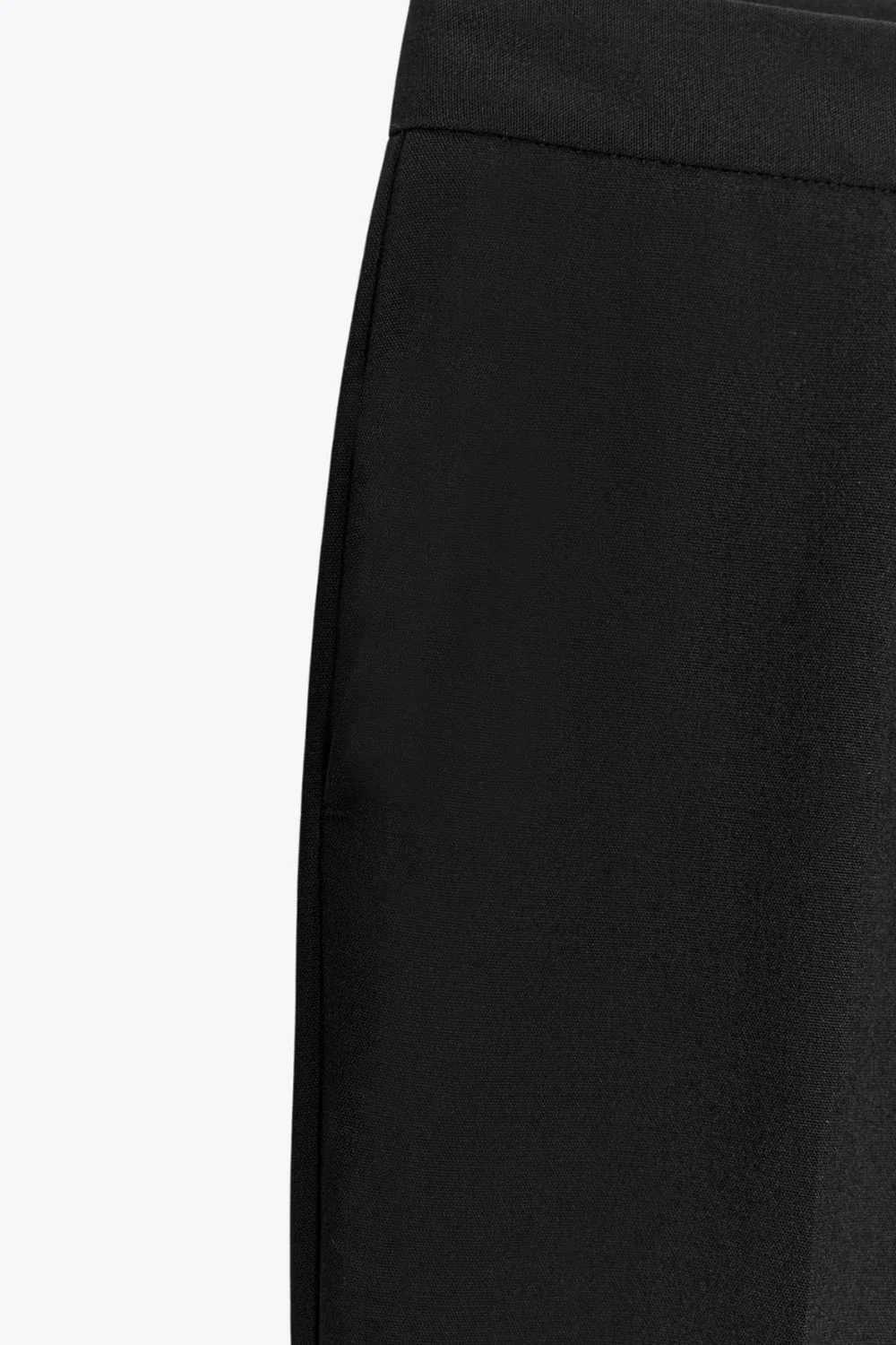 Legging flare cintura elástica