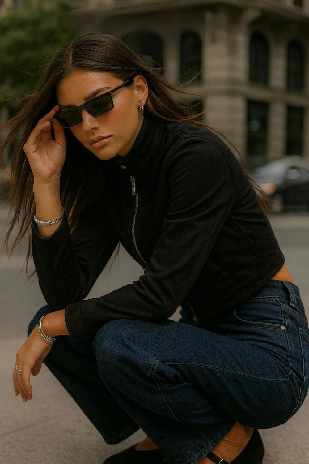 Chamarra corta Lennon