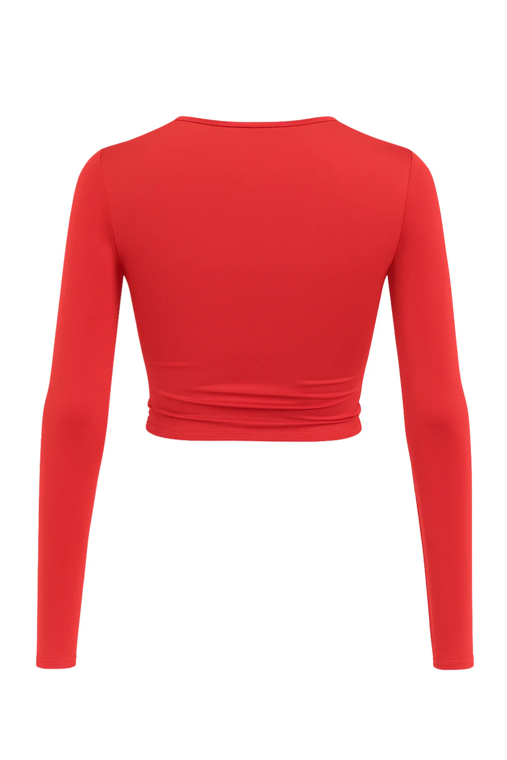 Crop top Éclat manga larga