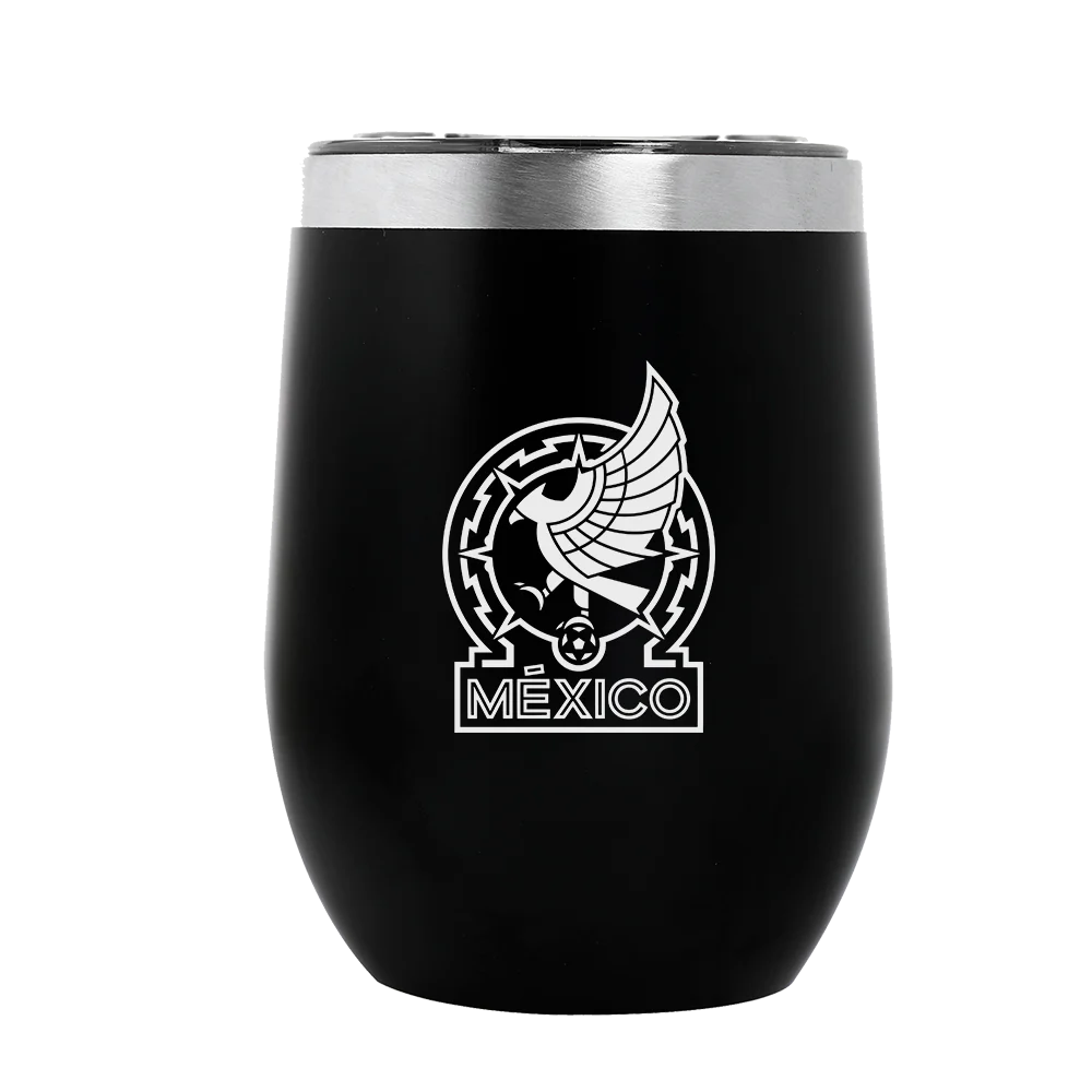 Iceshaker Vaso 355ml Wine&Coffee  Negro Selección Mexicana
