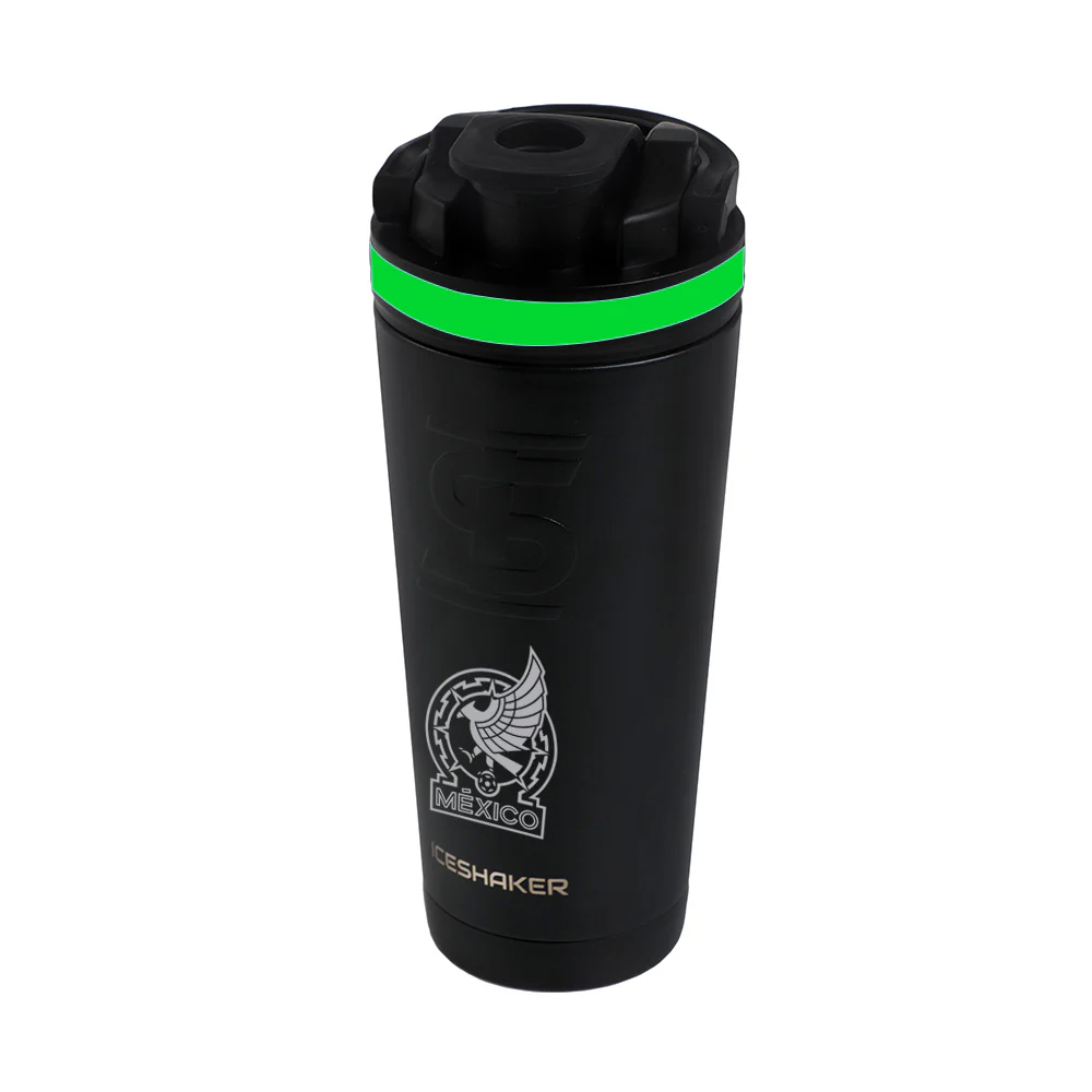Iceshaker Termo Shaker  768ml  Banda verde  Selección Mexicana