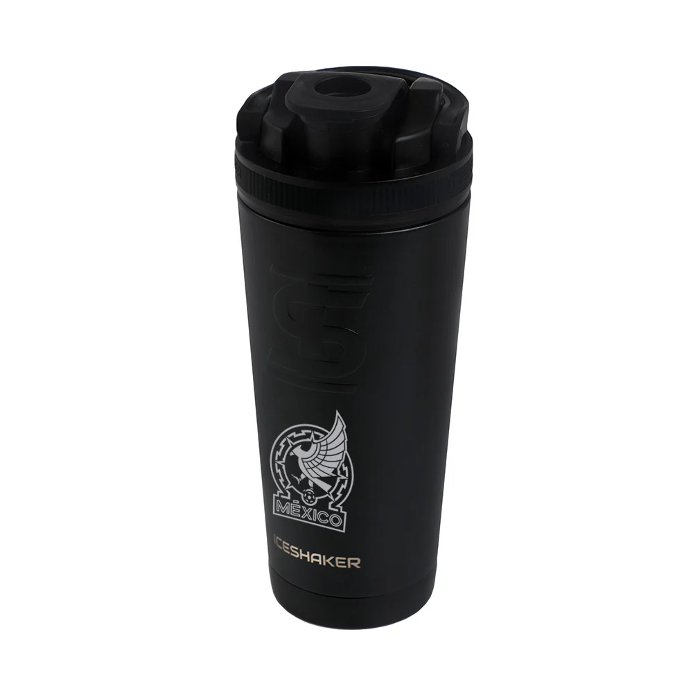 Iceshaker Termo Shaker  768ml Negro Selección Mexicana