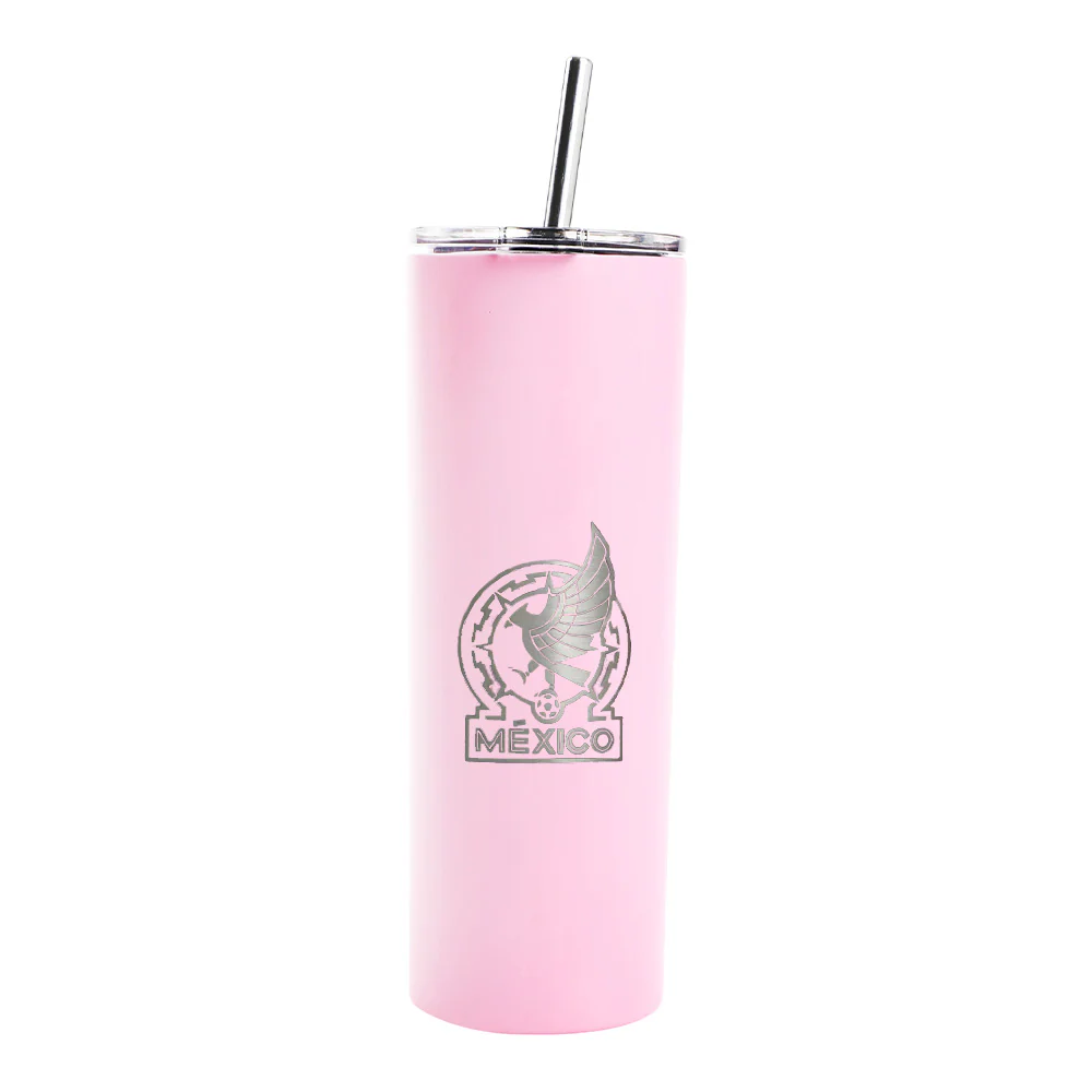 Iceshaker Vaso Skinny  591ml  Rosa Selección Mexicana