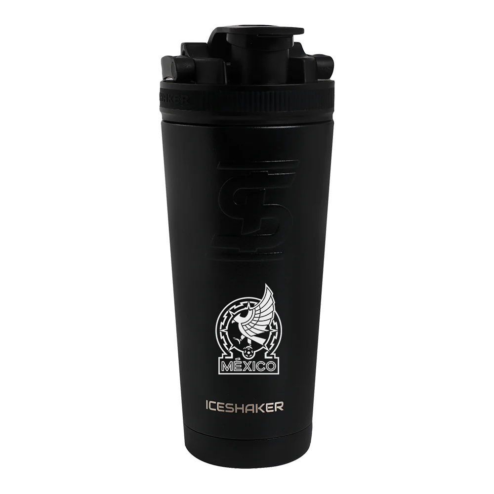Iceshaker Termo Shaker  768ml Negro Selección Mexicana