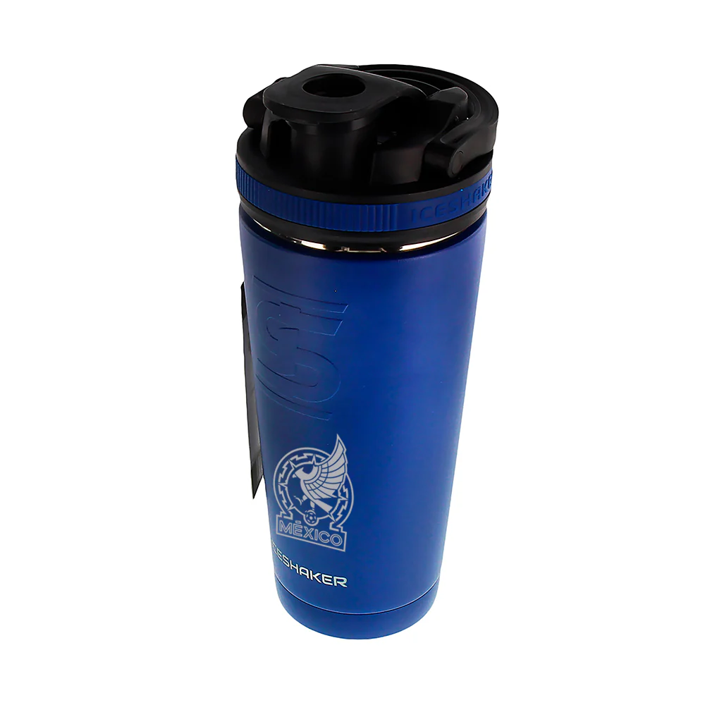 Iceshaker Termo Shaker  768ml Azul Navy Selección Mexicana