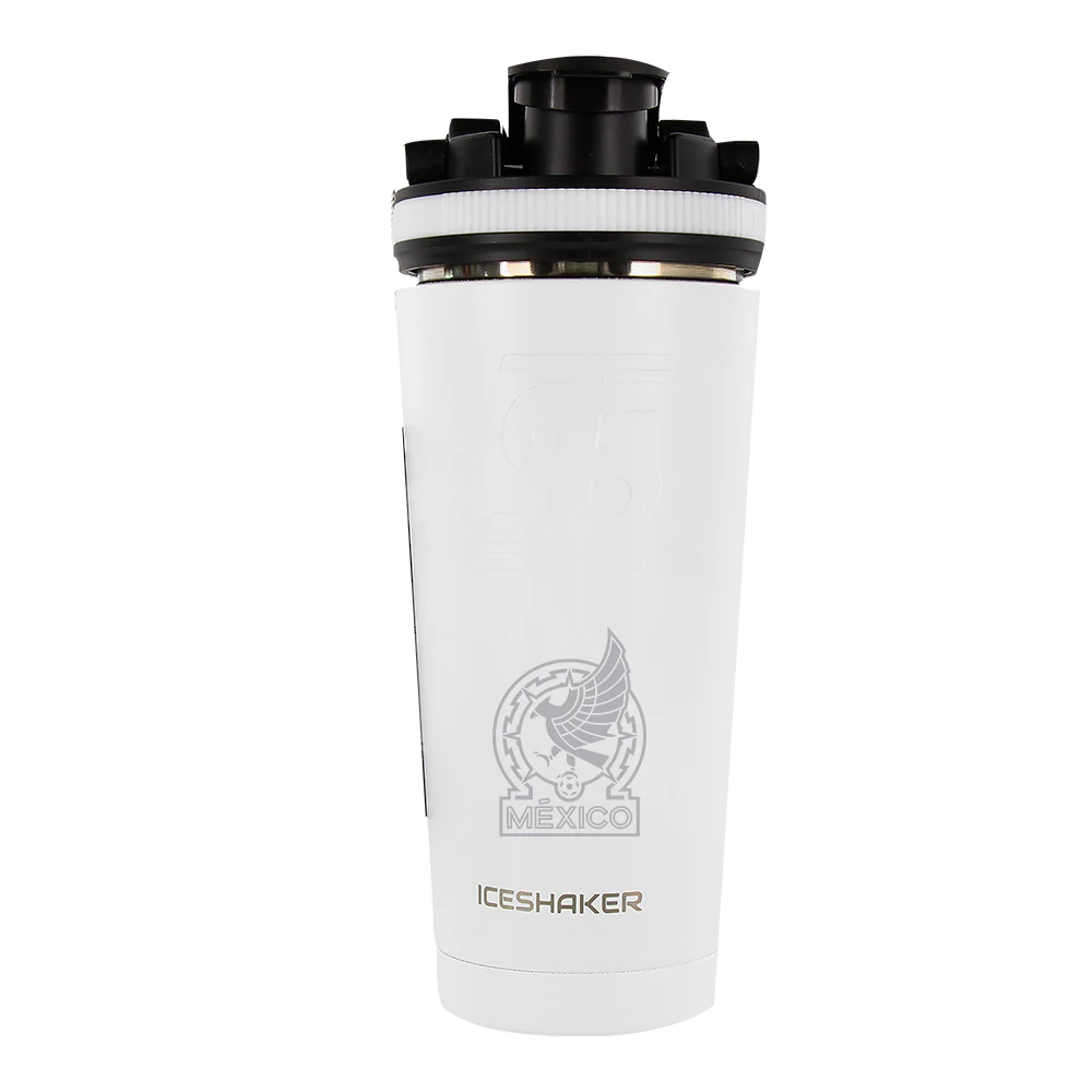 Iceshaker Termo Shaker  768ml  Blanco Selección Mexicana