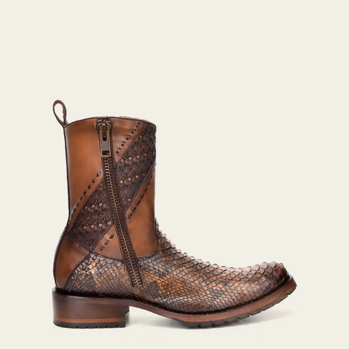 Botas urbanas de pitón