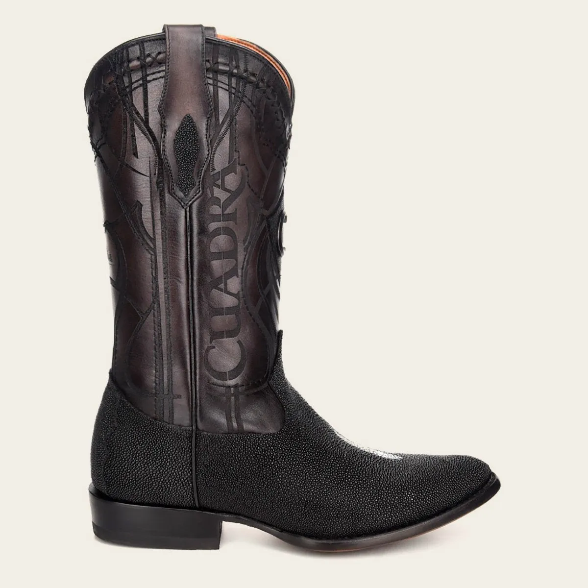 Bota en piel de mantarraya