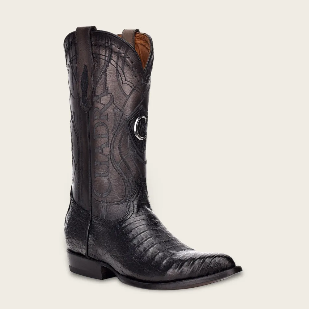 Bota Cuadra Tradicional De Piel de Fuscus