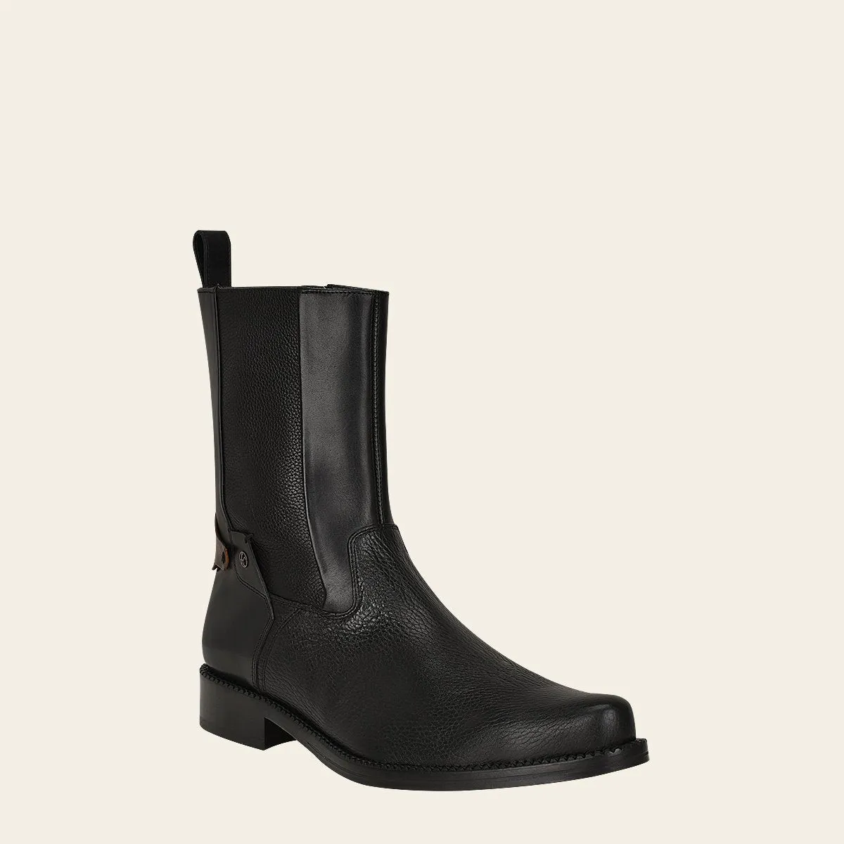 Bota en piel genuina de venado.