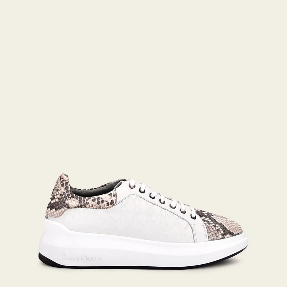 Sneakers para dama de pitón
